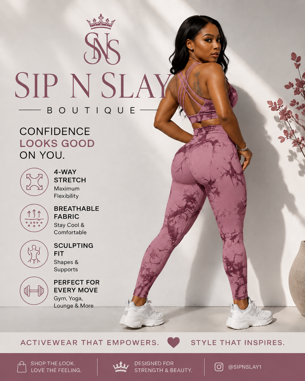 Ruby Sculpt Activewear Set